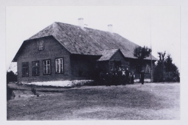 Vana-Piigaste 7-kl. Kooli maja 1954. a.