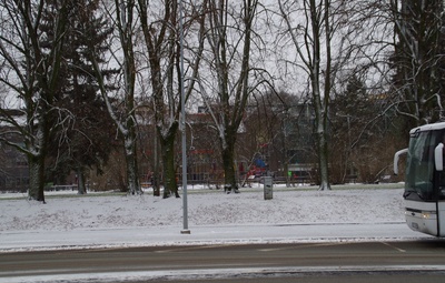 Grupifoto. Tartu tuletõrjujad paraadvormis, 1920.-1930ndatel. rephoto