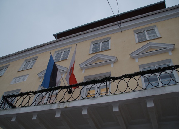 Tartu töötajate miiting. Tartu Raekoja plats, 17.07.1940.a. rephoto