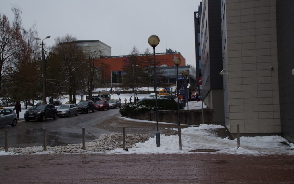 Teater Vanemuine: varemed; vaade Uueturu t poolt. Tartu, u 1946-1950. rephoto