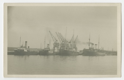 Aurulaevad "Jaan Poska", "Jüri Vilms", "Tasuja" ja "Suur Tõll" Tallinna Vanasadamas  duplicate photo