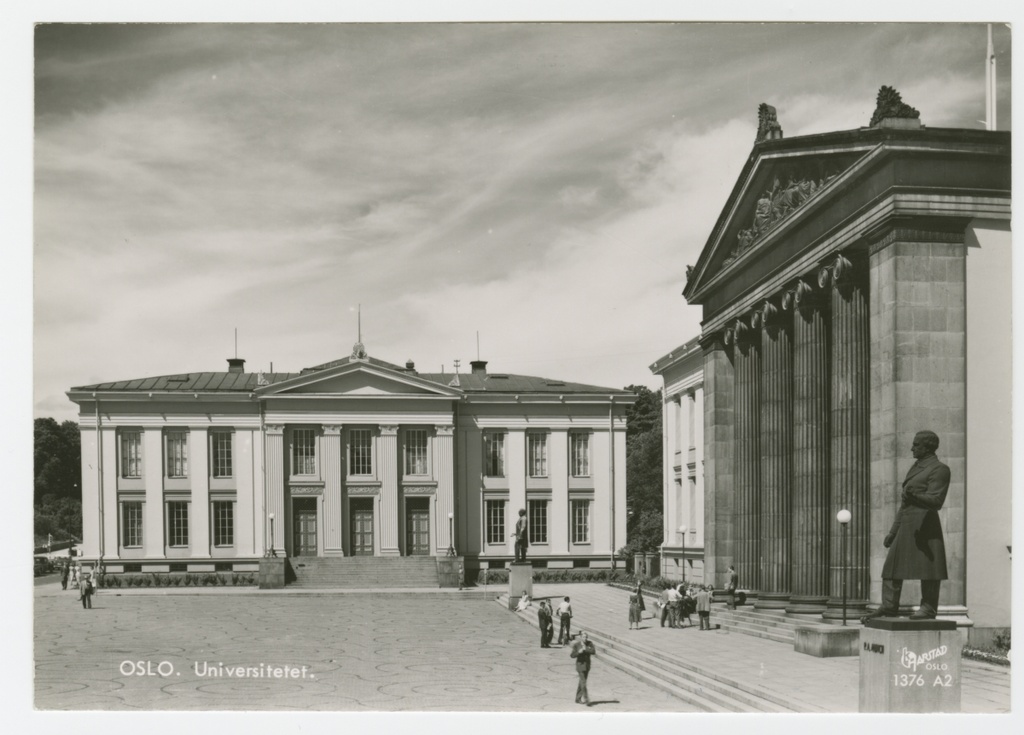 Norra. Oslo. Vaade ülikooli hoonetele