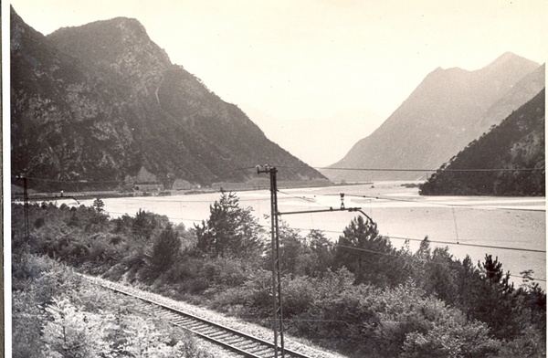 Foto Maastik Tarvisio lähistel Põhja-Itaalias 04.07.1938