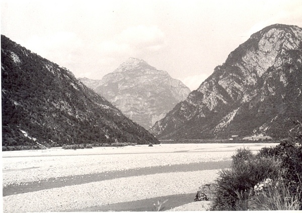 Foto Maastik Tarvisio lähistel Põhja-Itaalias 04.07.1938