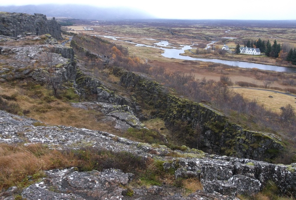 Thingvellir Church, Iceland rephoto