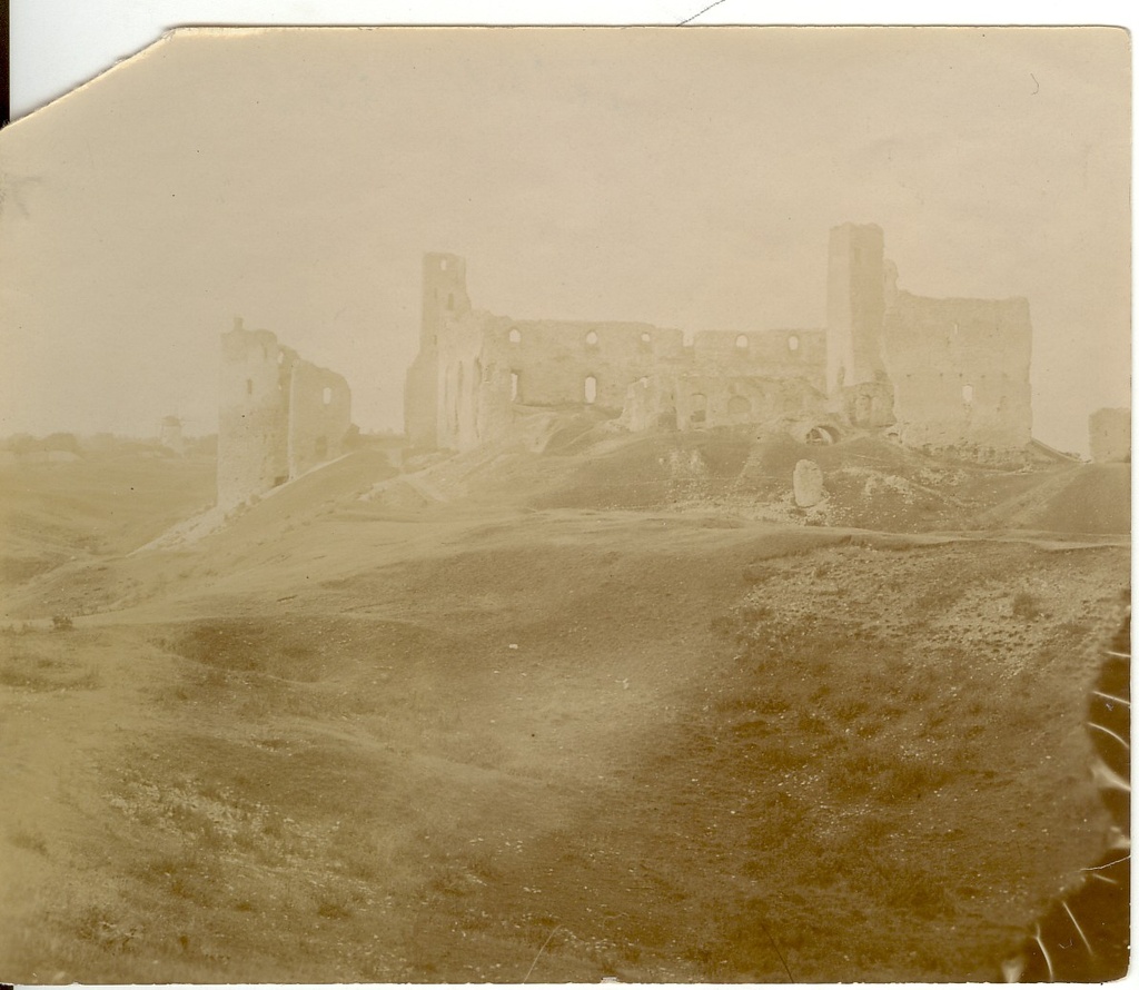 foto, Rakvere lossi varemed 1897.a.