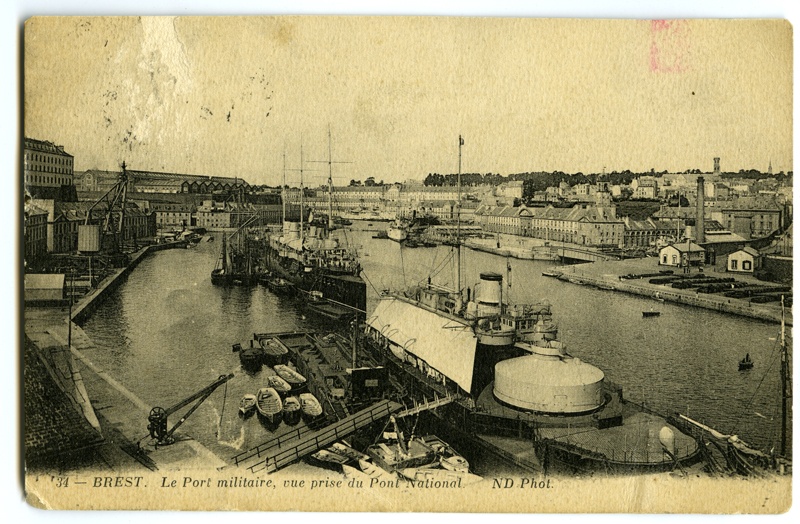 Vaade Bresti sõjasadamale