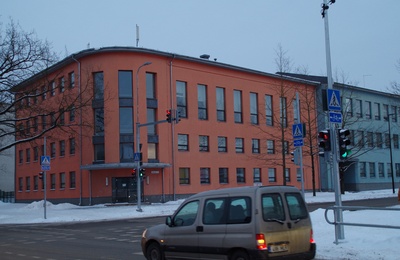 Vaade Tartu PTK tööstushoonele rephoto