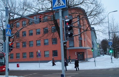 Administrative Building of the Tartu Milk Products Combination rephoto