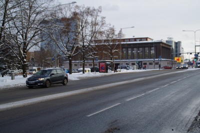 Tartu, market building rephoto