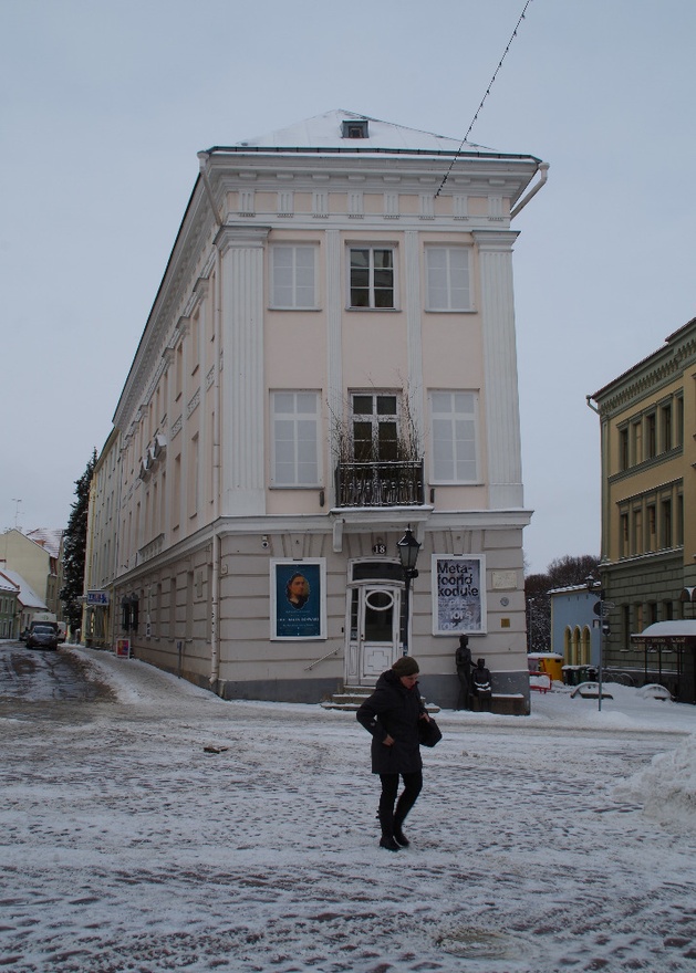 Barclay maja Tartus, fassaadivaade rephoto