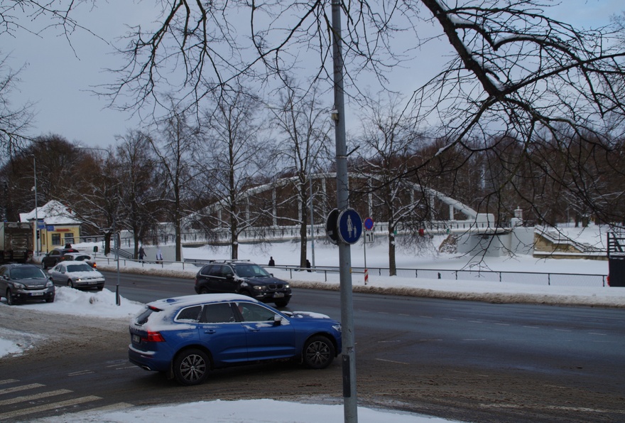 Stone sild in Tartu, view rephoto