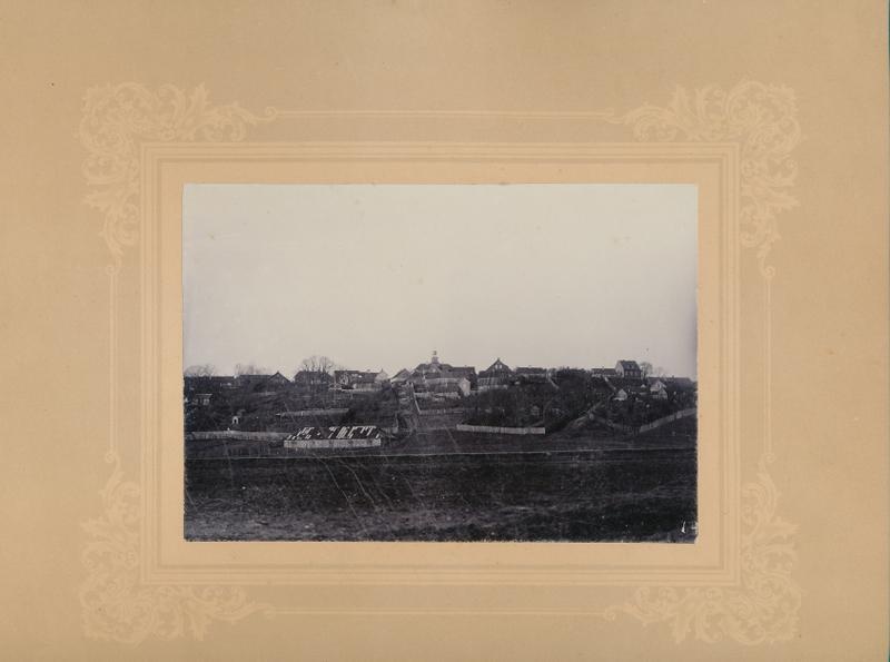 foto, Viljandi, üldvaade järve poolt, u 1905