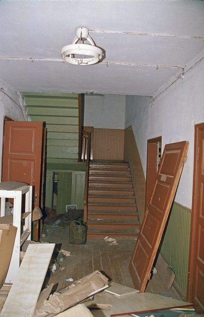 Nõo kool, koolimaja koridor,trepp