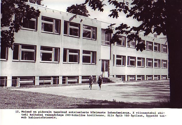 Koolihoone Paide rajooni "9.Mai" kolhoosis