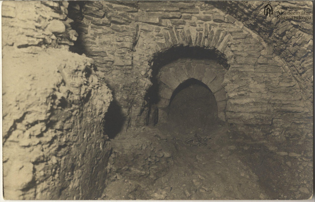 Tallinn. Pirita monastery basement