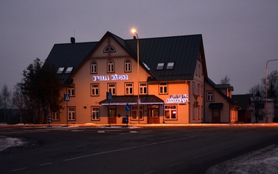Foto. Tartu Eesti Majanduse Ühisuse Räpina osakonna hoone.Kärsini foto. rephoto