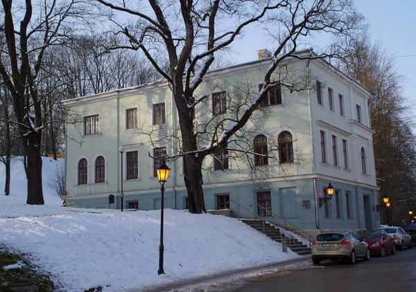 University of Tartu buildings:Jakobiitt44; Toomemäeetreppp. Tartu, 1978. rephoto