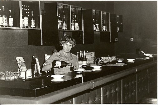 foto, Paide restorani baaris 1981.a.