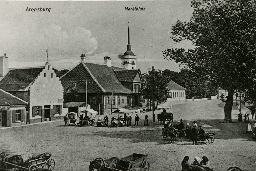 Kuressaare turuplats 20. saj alguses