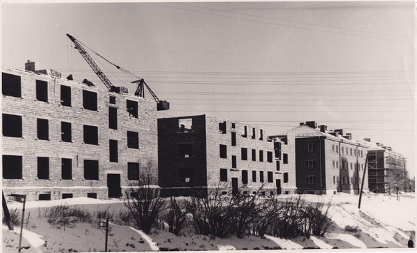Construction of residential buildings on the wooden road of Koidula in Narva
