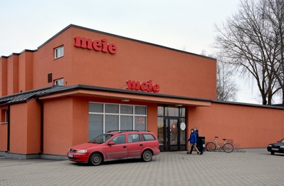 Photo. Võru cinema Theatre "Youth" in December 1972. (built in 1962-63.a.) rephoto