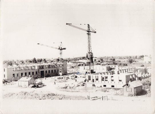 Narva. Uute majade ehitamine