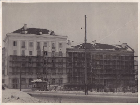 Narva. Elumaja ehitamine Kalinini tn.