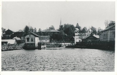 Meltsitiik.Taga Peetri kiriku torn. 
Tartu, ca 1900  duplicate photo