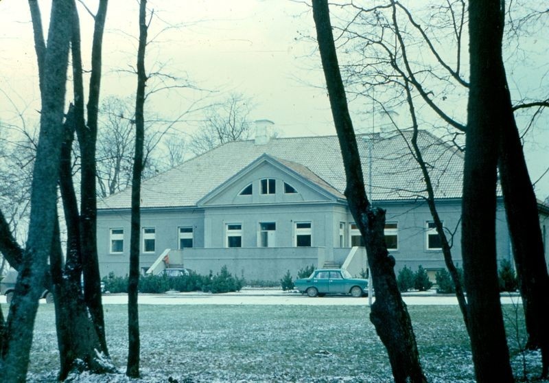 Lääne-Viru county Haljala municipality of the main building of Essu Manor
