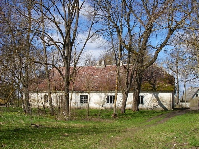Old manor servants house
