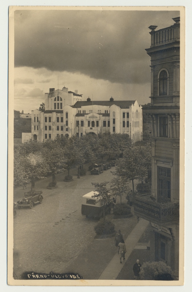 foto, Pärnu, Endla teater, u 1930