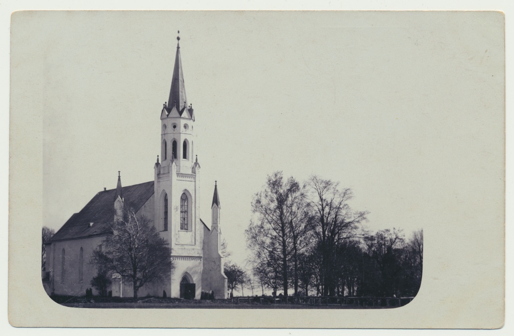 foto, Viljandimaa, Paistu kirik, u 1910