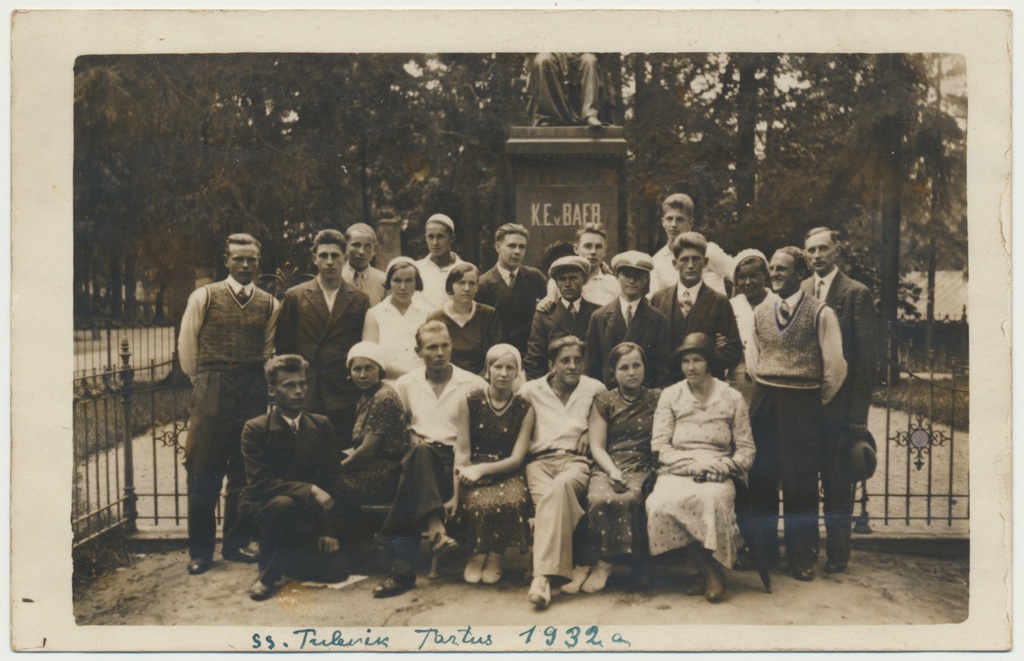foto, Tartu, jalgpall, spordiseltsi Tulevik jalgpallurid jt, 1932