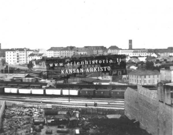View from Harju to Vallila