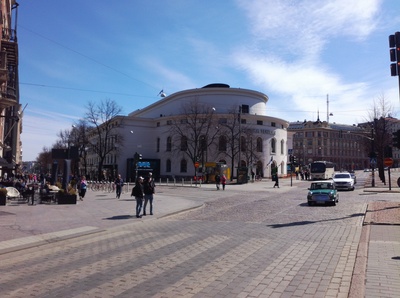 The Swedish Theatre in Helsinki rephoto