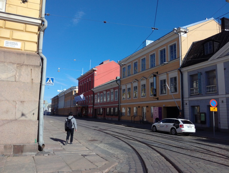Aleksanterinkatu 16 (Remanderin talo), 14 (Brummerin talo), 12 (Balderin talo) rephoto