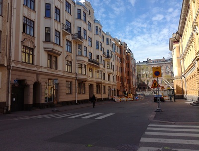 Mariankatu 24, 26, 28.  Sedmigradskyn pientenlastenkoulun, Mariankatu 24. rephoto
