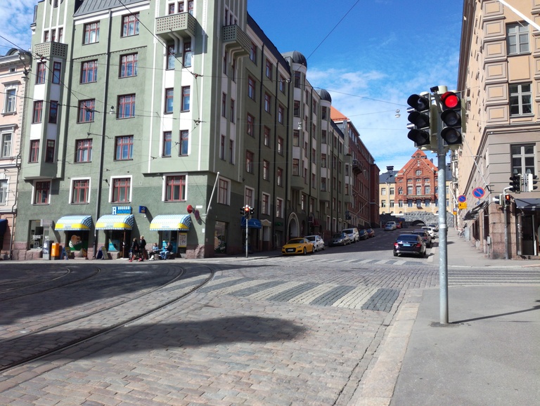 Nikolainkatu (=  Snellmaninkatu ) 16, 18. rephoto