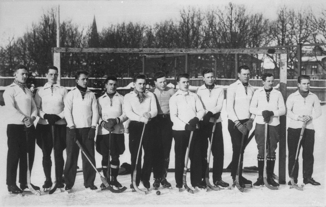 "Tervise" jääpalli meeskond 1929 a.