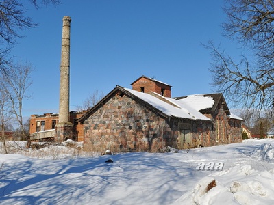 Wine factory of the Veltsi manor rephoto