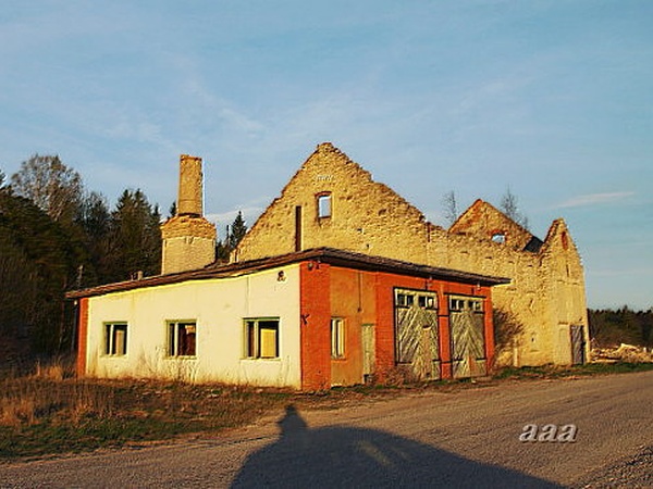 Vintage factory of the Manor of Avandus Lääne-Viru county Väike-Maarja municipality rephoto