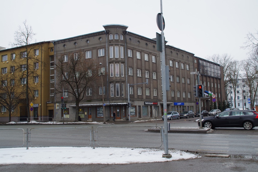 Korterelamu Tartus Riia mnt 15. Arhitekt Arnold Matteus rephoto