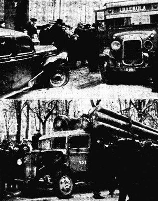 Federal AGTB No. 31 after the accident in 1939.  duplicate photo