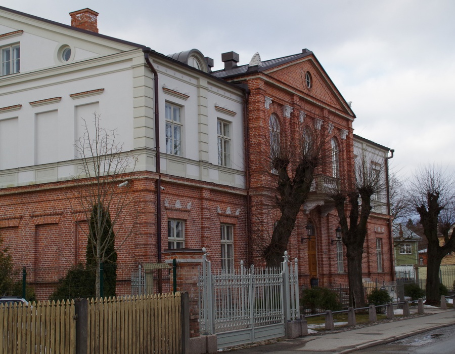 Tartu, Veski tänav. Korporatsioon Livonia konvendihoone. rephoto