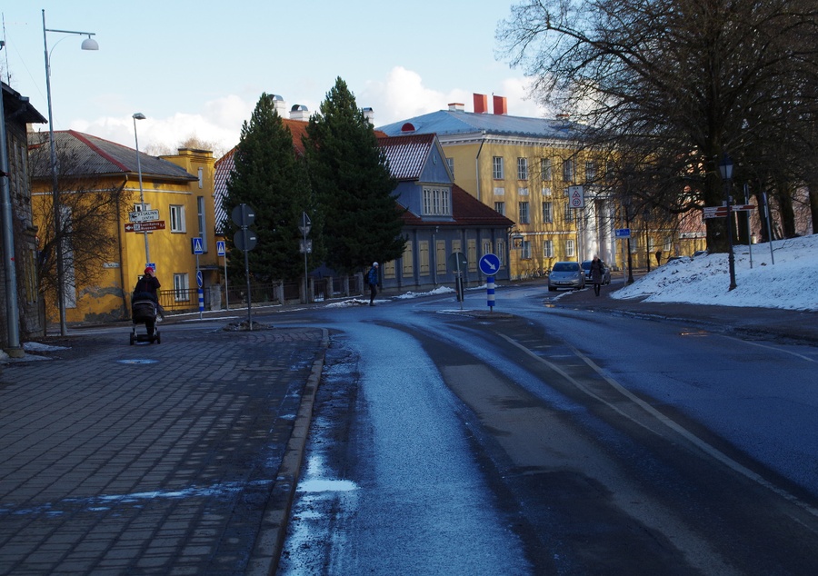 Sewerage works in Tartu City rephoto
