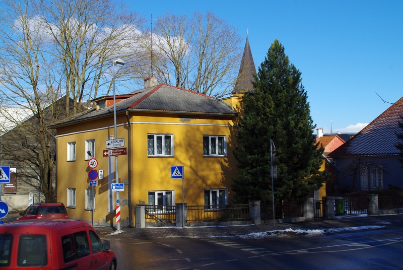 Houses at the corner of Adolf and Laia tn 1939, Tartu rephoto