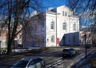 Tartu Ülikool. Õpperaamatukogu hoone V.Kingissepa (Jakobi) tn. 1960.a. rephoto