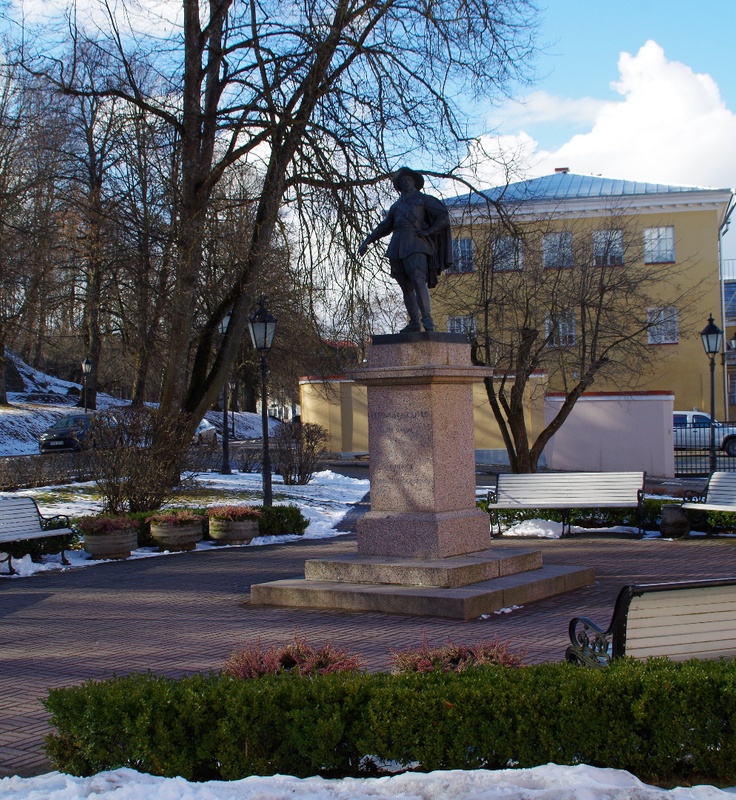 Tartu, Gustav II Adolfi monument rephoto