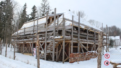Next building of Alatskivi Manor 1, 19th century rephoto